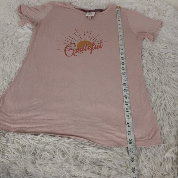 Knox Rose Grateful T-Shirt Womens Size M Rayon Graphic - Picture 5 of 6
